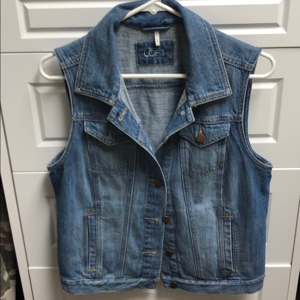 Loft denim vest, M.